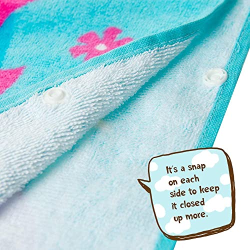Florica YF-94 Toddler Hooded Beach Towel Coverup Cape Kids 100% Cotton Soft Quick Dry Absorbent Use thumb #4