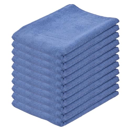Image of Superio Microfiber Squeegee Towel Extra Large Miracle Cloth 20 x 30 Streak Free Microfiber Floor Cloth-Rag for Cleaning House, Kitchen, Bathroom-Scratch Free, 10 Pack