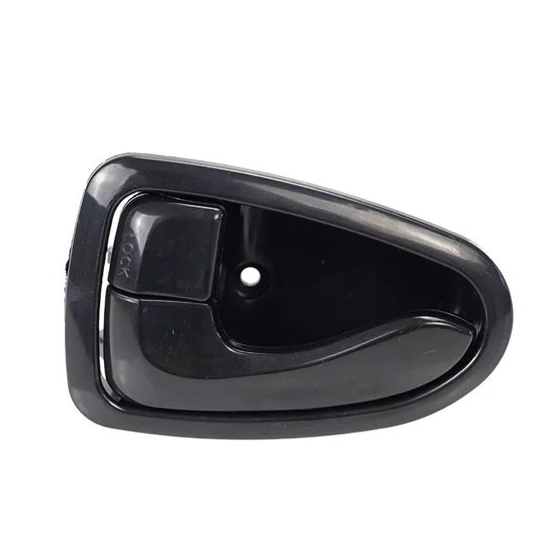 Lvxvmozeok One Color Interior Door Handle Armrest For Hyundai For Accent For Verna 2000-2006 Car Inner Door Handle Black Chrome Interior 8262025000(Black Left)