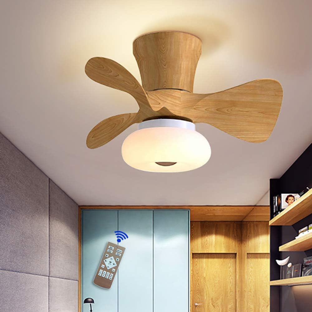 Ventilateur de plafond LED avec télécommande dimmable Jahight