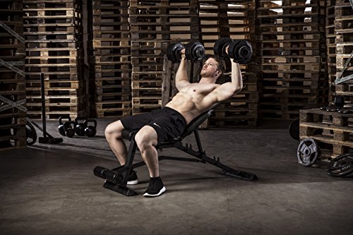 Tunturi UB80 Fitnessbank - Halterbank - Trainingsbank - Buikspierbank - Verstelbaar - Image 3