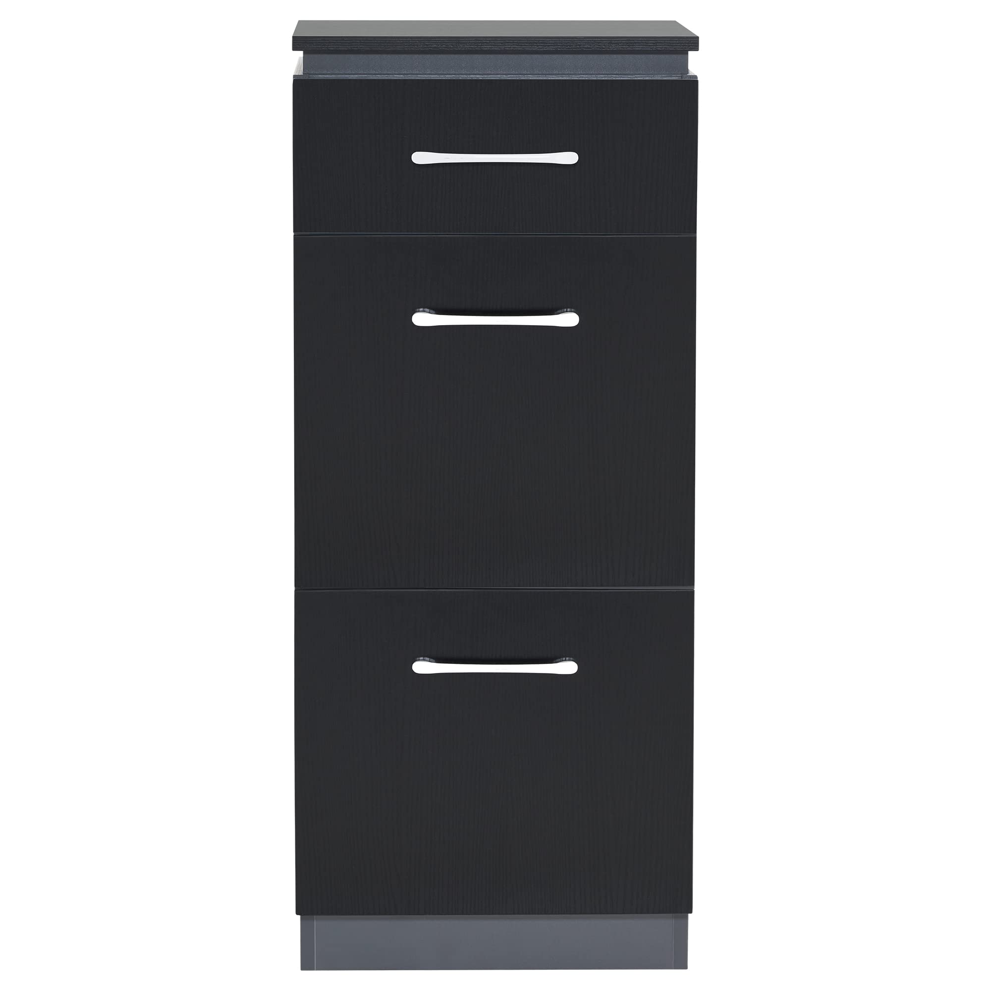 Gabinete de almacenamiento de salón de 40.5 x 15.8 x 15.2 pulgadas, organizador de peluquería con cajones de herramientas para peinar el cabello, equipo de belleza multiusos para peluquería 9
