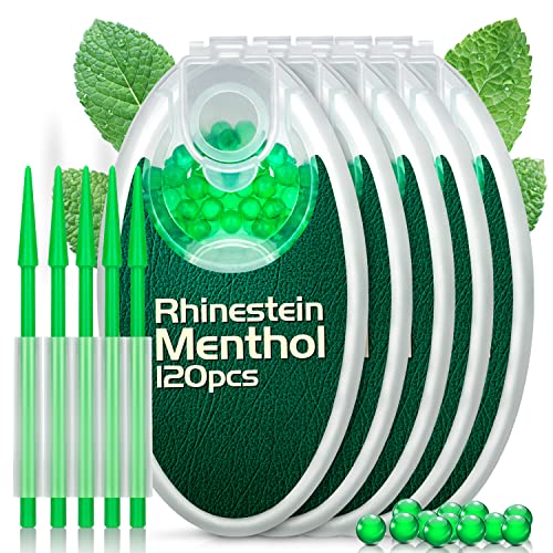 Rhinestein Menthol Kugeln 600er Aroma Kapseln mit Filterstab Aromatische Perlen Kugel Kapsel Flavor Ball mit DIY Zigarette Klickfilter (Menthol, 600) Rhinestein Menthol Kugeln 600er Aroma Kapseln mit Filterstab Aromatische Perlen Kugel Kapsel Flavor Ball mit DIY Zigarette Klickfilter (Menthol, 600)