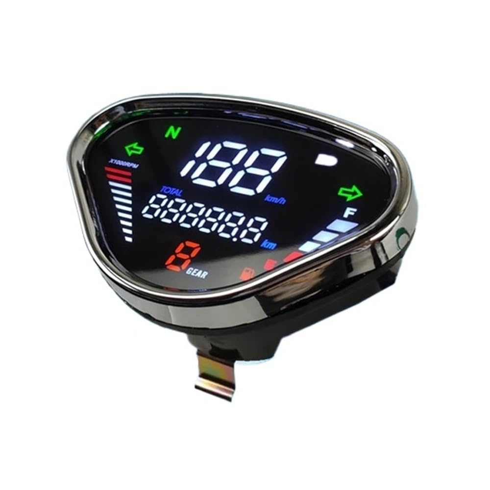 Tachimetro Contachilometri Digitale 12V Gruppo Strumenti Display Tachimetro Digitale Contagiri Per DAX 70 Per CT50 Per CT70