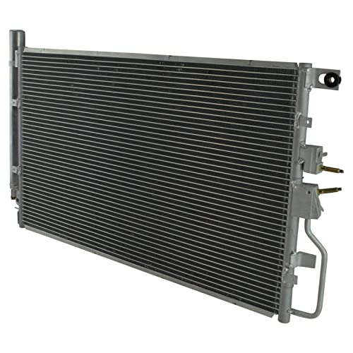 Image of TRQ Air Conditioning A /C Condenser Receiver Drier Compatible with 2008-2015 Chevrolet Equinox 2010-2015 GMC Terrain 2008-2009 Pontiac Torrent 2007-2009 Suzuki XL-7 GM3030284
