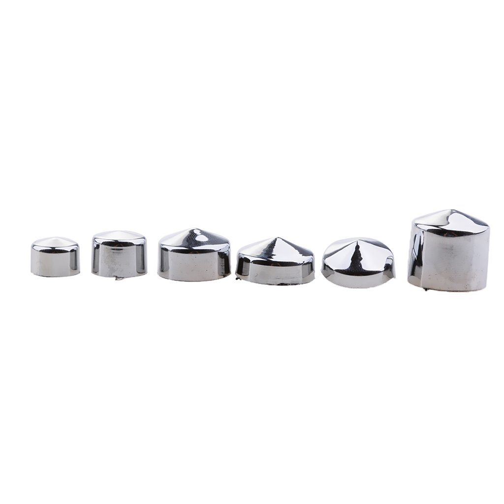 Anbau Chrome Bolts Toppers Caps Kit For 1991-2012 Harley Dyna Glide Twin Cam
