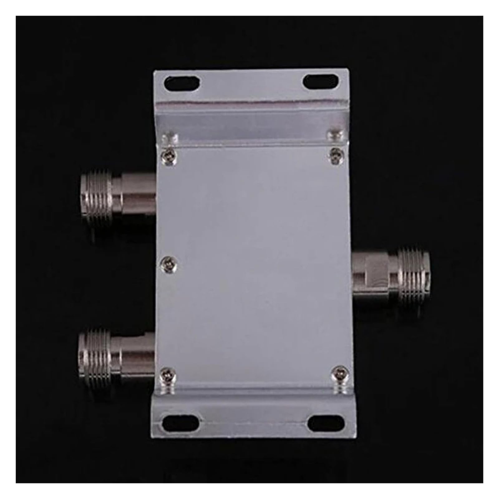 RF Coaxial Splitter, 1 to 2 Way Power Splitter, 380-2500MHz Signal Booster Divider, N Female 50ohm