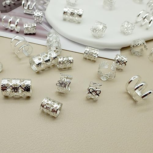 image for LEILEIXI Dreadlock Beads Locs Accessories for Hair, Hair Jewelry for B