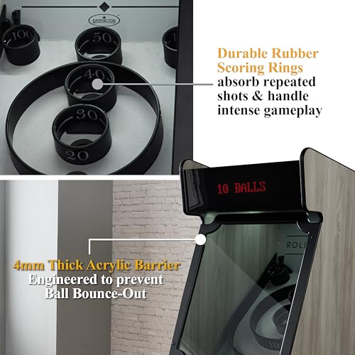 Image of Barrington Roll and Score Multiple Styles Roll & Score Classic Arcade Game Collection, Durable & Stylish Designs with Game Balls, Perfect for Family Game Rooms