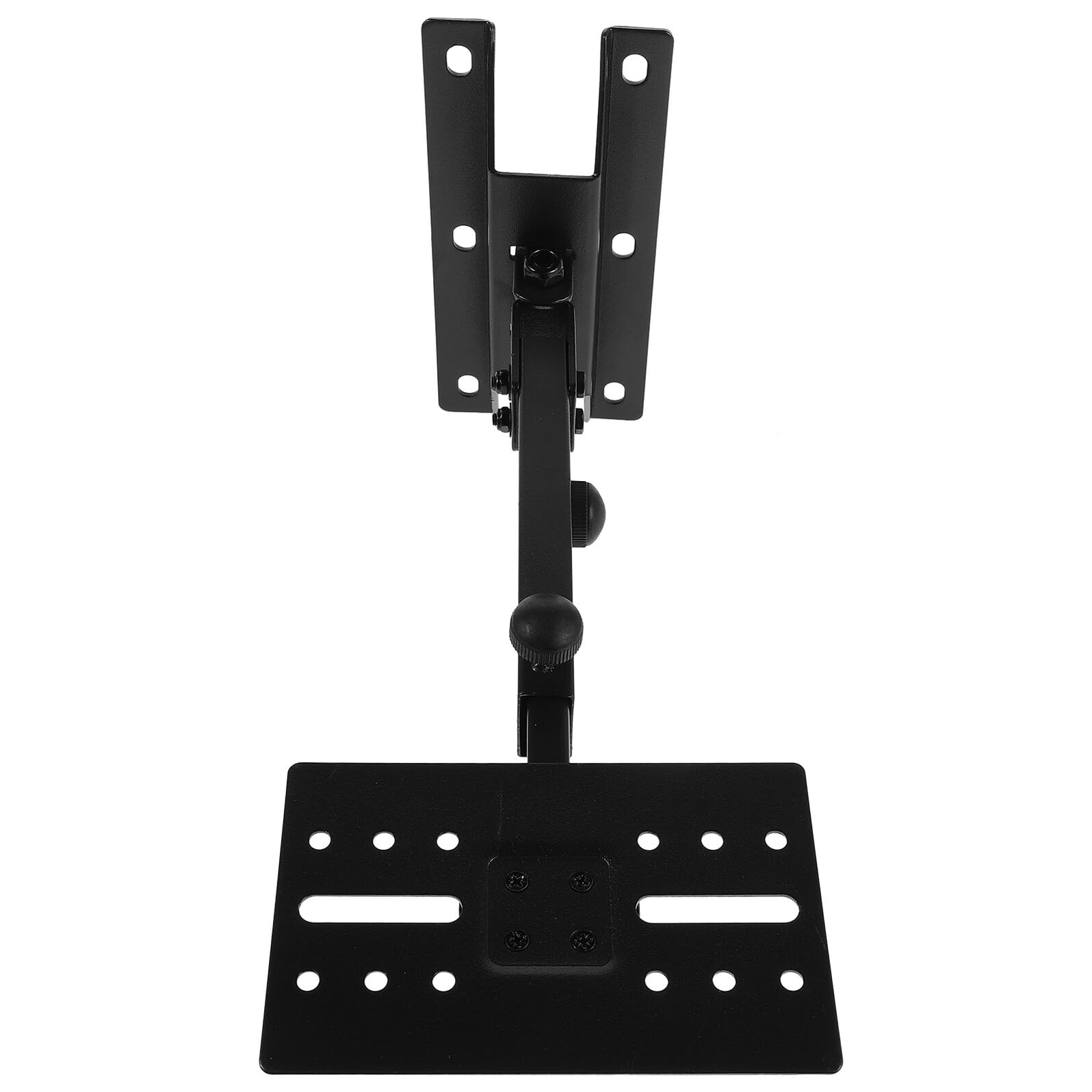 Toddmomy Support Mural pour Enceinte Bras Extensibles pour Systèmes Audio Pied Enceinte Fixe Réglable de Karaoké et Maison