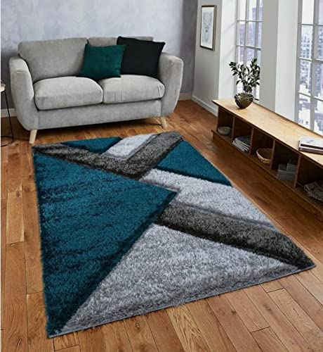 Image of Handmade Shaggy Pure Microfiber Smooth & Anti-Skid Carpets for Bedroom & Living Room, 2 inch Thickness Size- 12X12 Feet
