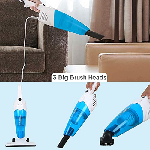 Image of Deerma DX118C Vacuum Cleaner for Home Mini 2-in-1 Pushrod /Handheld Cleaner with 1.2L dust Capacity & 16000Pa Super Suction, 600 Watts