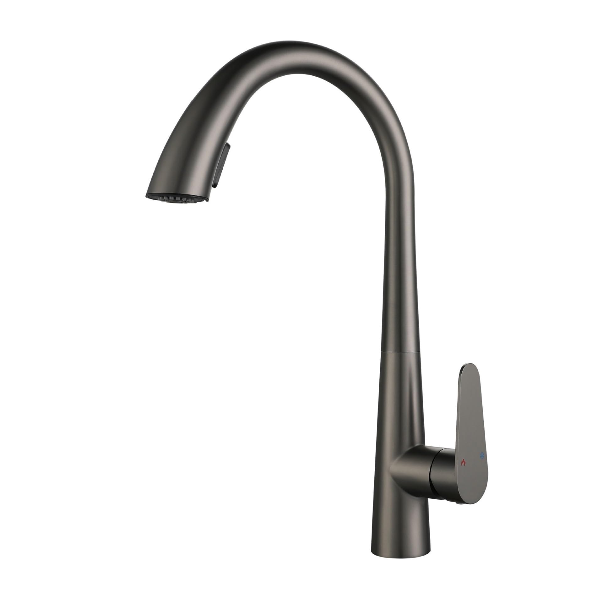 Robinet de cuisine extractible contre les éclaboussures grand lavabo à vaisselle