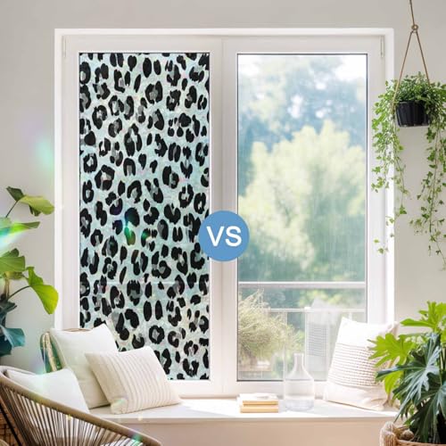 Vinilo decorativo de ventana efecto prisma 29.5x118in miniatura 6