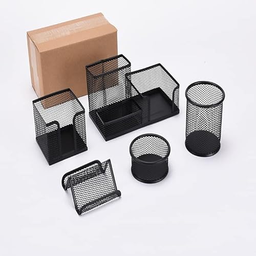 Moulaelos Set di 5 organizer da scrivania, include...