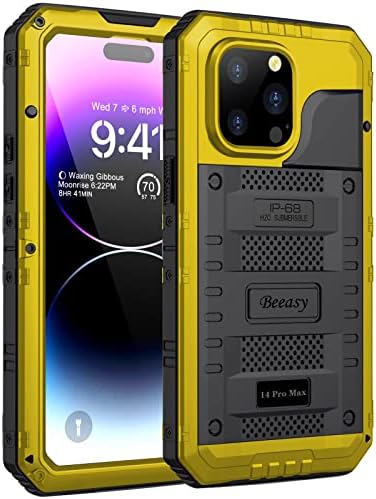 Coque Antichoc Noire Odeydo Pour IPhone 14 ProMax - Avec Support Voiture Intégré - Neuf Sous Blister