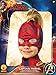 Rubies Marvel Captain Marvel Children's Costume Headpiece with Mohawk Red/Blue