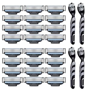 Cinsersr Mach 3 Rasierklingen 24 Stück