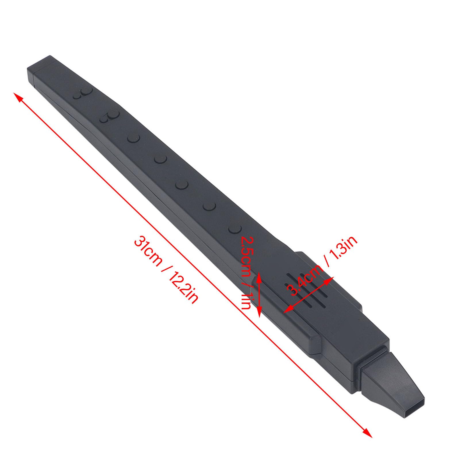 Digitales Blasinstrument, Digitaler Saxophon-MIDI-Controller 10 Töne, Wiederaufladbares Blasinstrument für Kinder