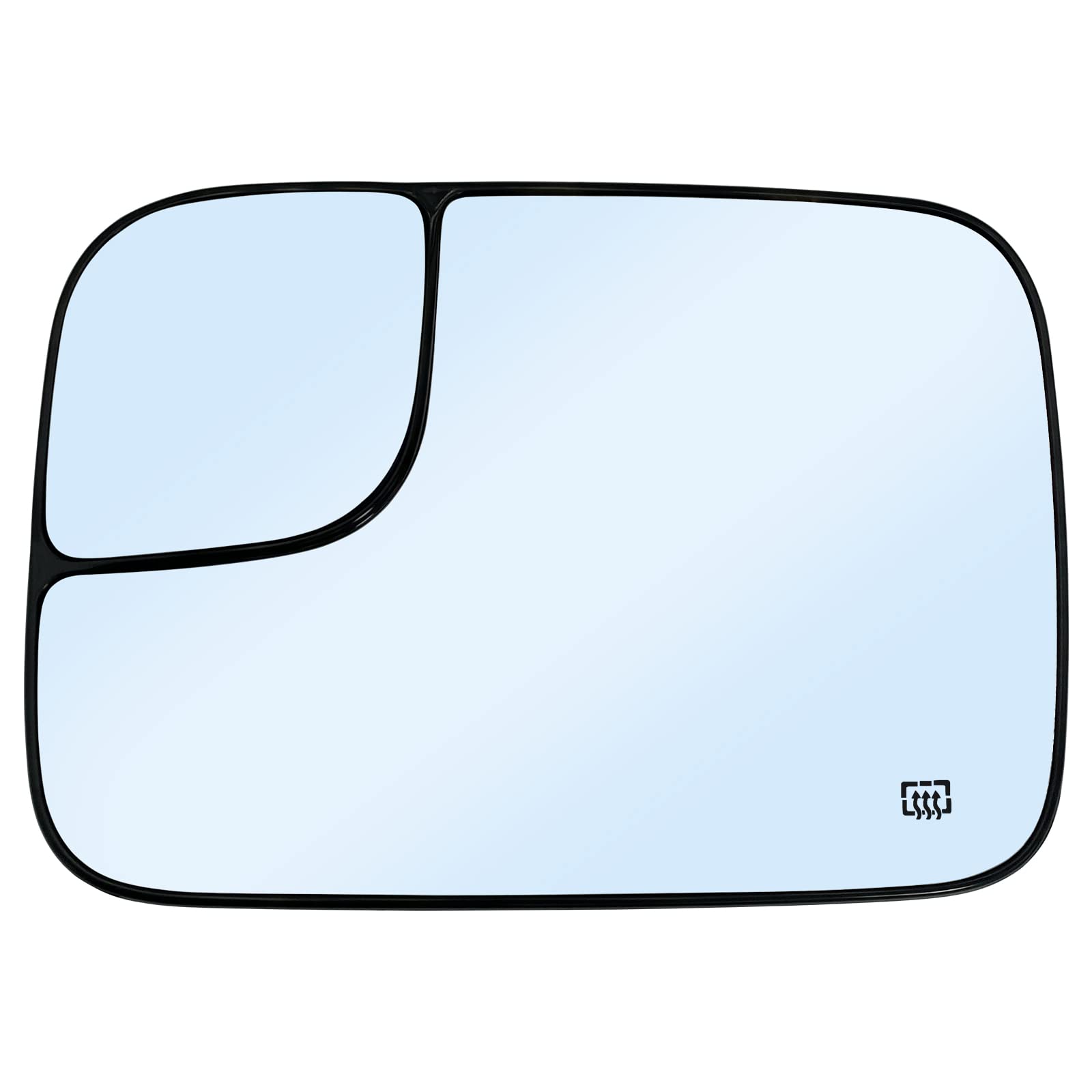 Driver Left Side Blind Spot Mirror Replacement for 2005 2006 2007 2008 Dodge Ram 1500 2500 3500 Mirrors - Side View Heated Convex Mirror Glass