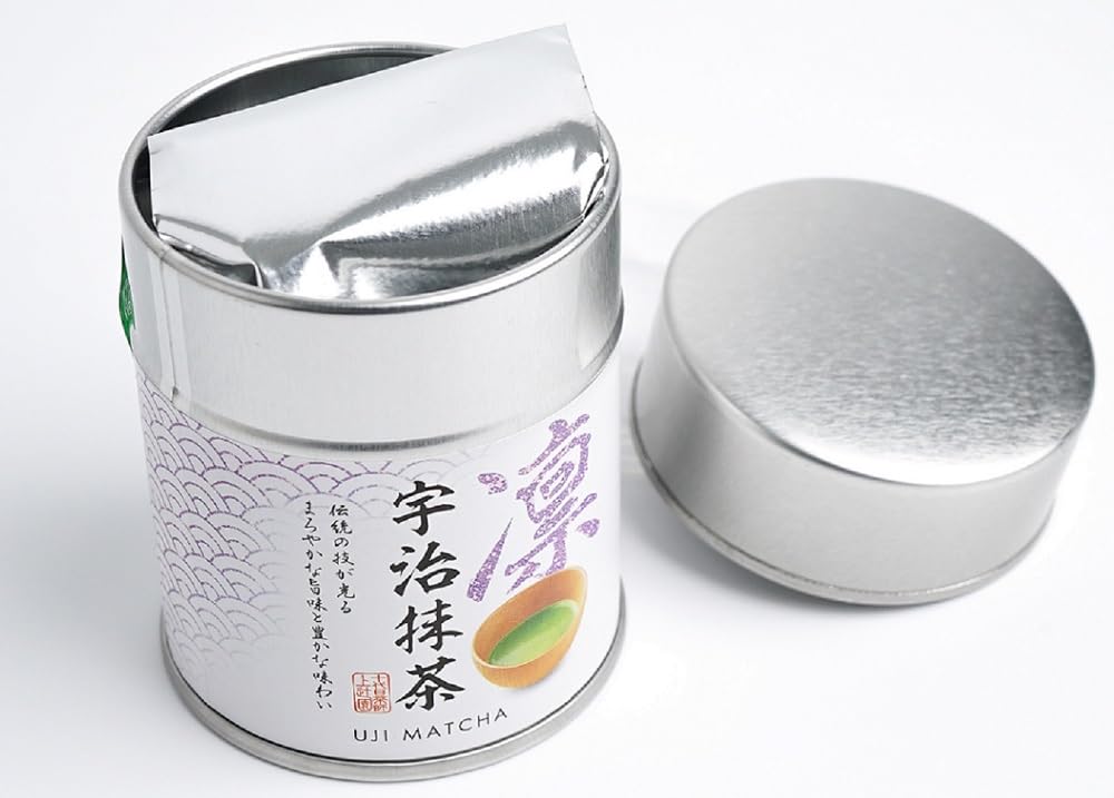 Amazon.co.jp: 上辻園 宇治抹茶 凛 缶入 30g : 食品・飲料・お酒