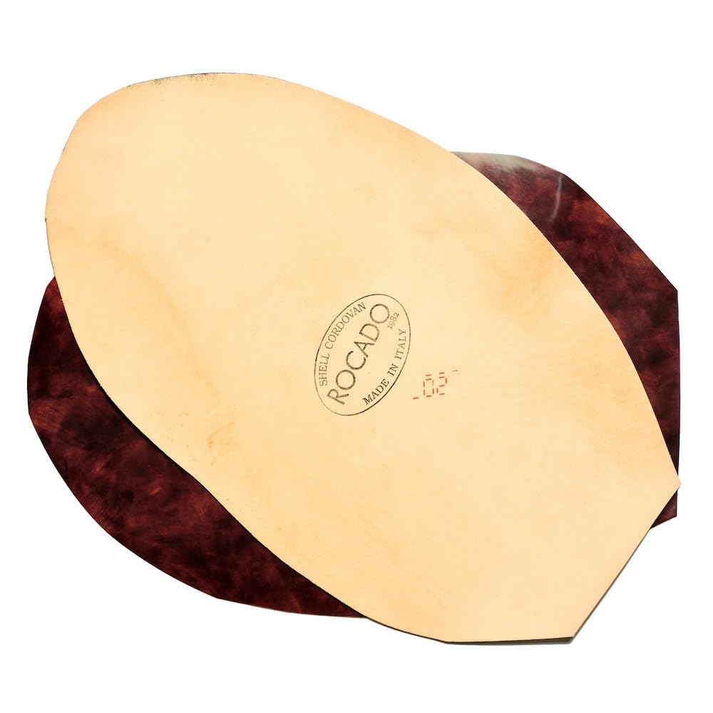 Rocado Shell Cordovan, Museum, Burgundy, 4oz, 2.3 sqft - (.21 m2)