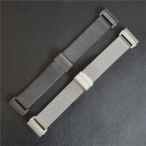 Correa de metal milanesa QuickFit 26mm para Garmin Fenix 7X Solar 4