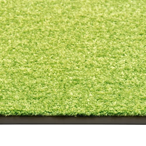 Paillasson lavable intérieur extérieur tapis absorbant vert