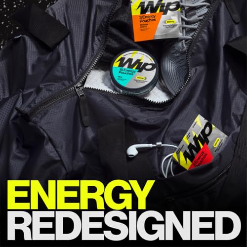 Image of Wip Energy Pouches, Sugar Free Blend with 200 MG Natural Caffeine, B Vitamins, Minerals & L Theanine for Energy Support, Pre Workout for Active Lifestyles, Fruit Punch, 1 Can, 15 Pouches