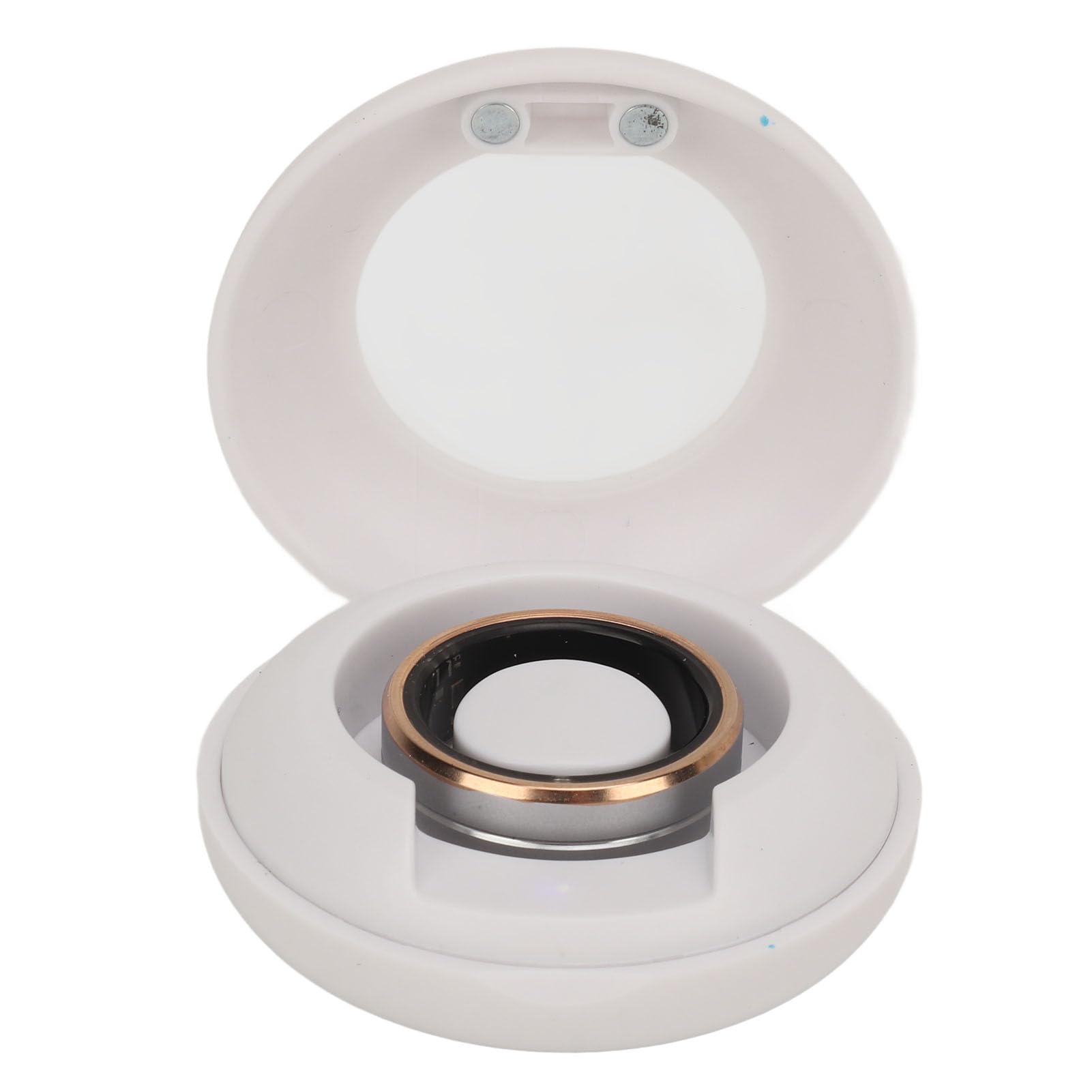 Anillo de Salud, Anillo Inteligente con Rastreador de Fitness, 24 Horas de Temperatura de Sueño App Monitor de Fitness, Anillo de Cerámica Impermeable IP68 para Hombres Mujeres