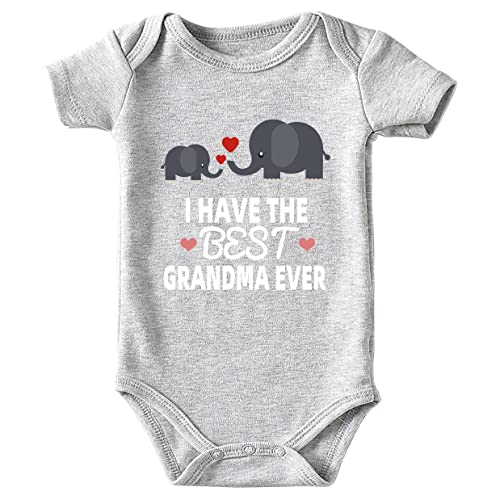 Image of Acwssit Love Nana Papa Baby Boy Clothes Unisex Funny Baby Girl Baby Bodysuit 0-3 months