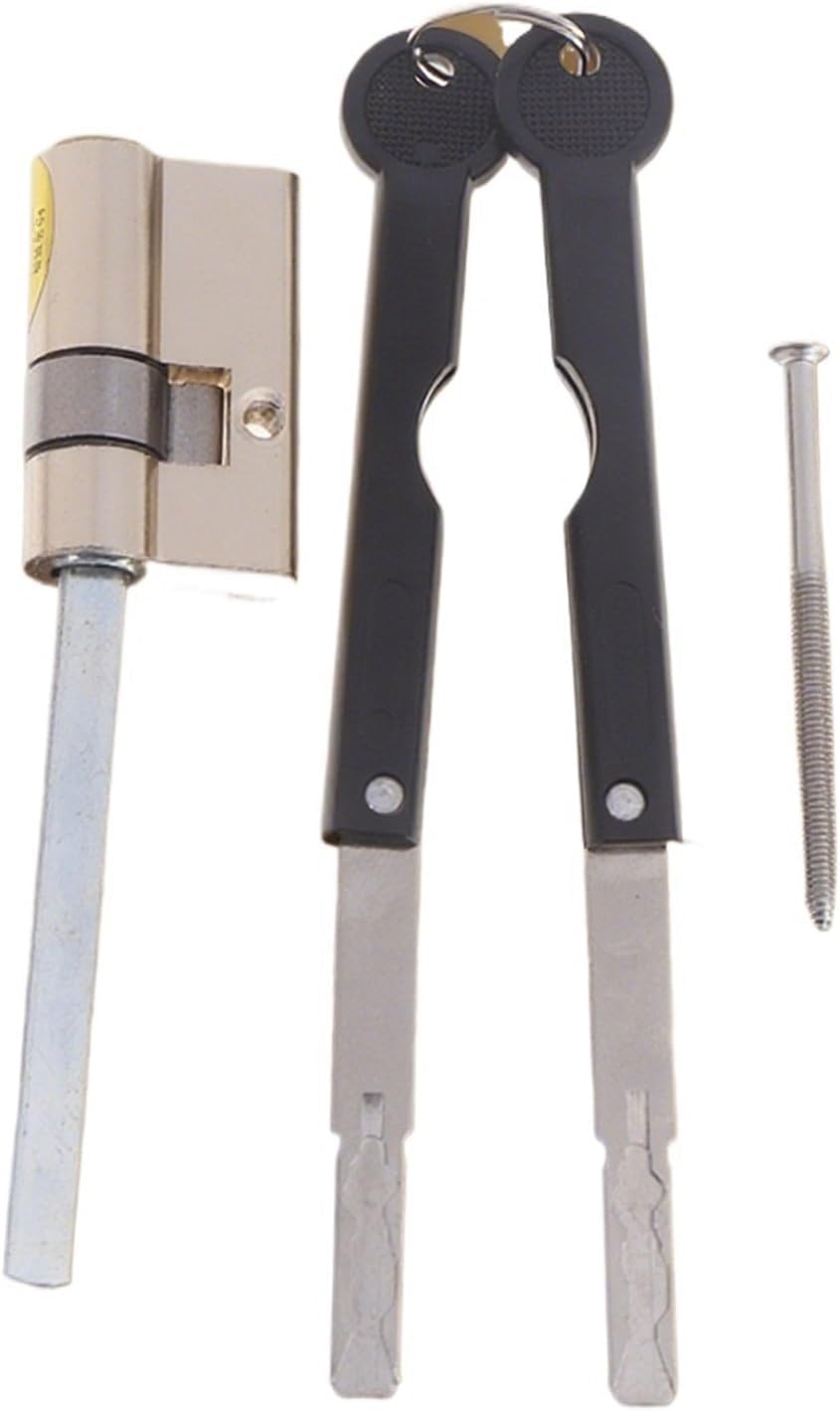 Copper Made Fingerprint Lock Cylinder with C-Class Tail, Perfect for Anti-Theft Doors