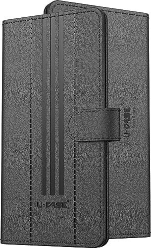 Image of U-Case Compatible with Oppo A18 4G / Oppo A38 4G Flip Cover | Leather Finish | Inside Pockets & Inbuilt Stand | Shockproof Wallet Style Magnetic Closure Back Cover Case