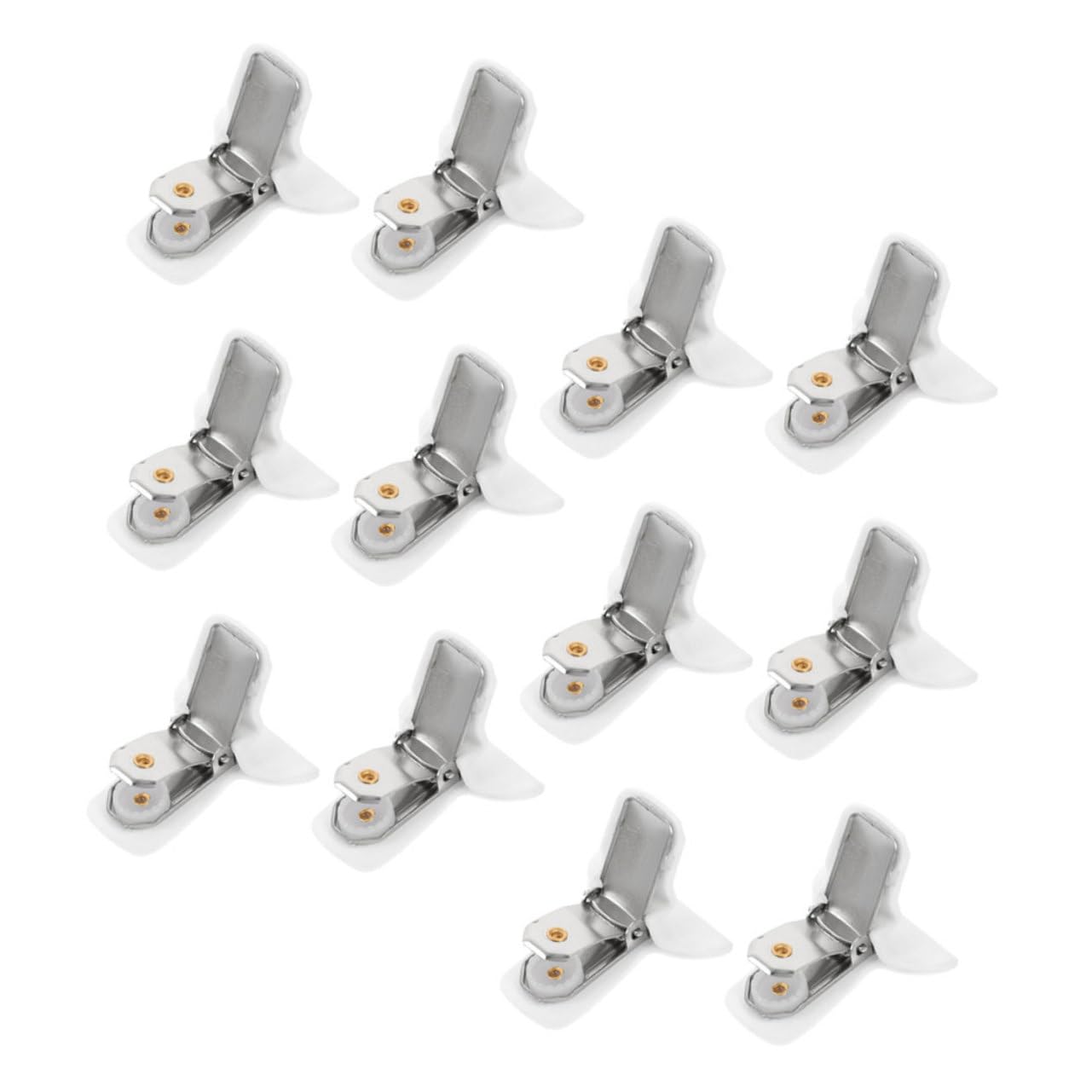 Alipis 4 Sets rutschfeste Quilt-Clips Bettdecken-befestigungsclips Gepolsterte Bettdecken-Clips Bettbezug-Clips Bettlaken-Clips Bettdeckenhalter-Clips 12 Stück * 4