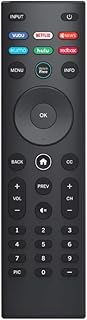 XRT140 Watchfree Smart TV Remote Works with All VIZIO Quantum 4K UHD LED HDR Smart TVs