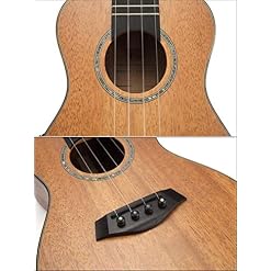 Ukulélé acajou Ukelele Start Kits pour débutants enfants adultes avec sac de transport Tuner Strap Strings - Les Beatles, Paul McCartney, John Lennon, RIngo Starr, George Harrison Ukulélé acajou Ukelele Start Kits pour débutants enfants adultes avec sac de transport Tuner Strap Strings – Image 3