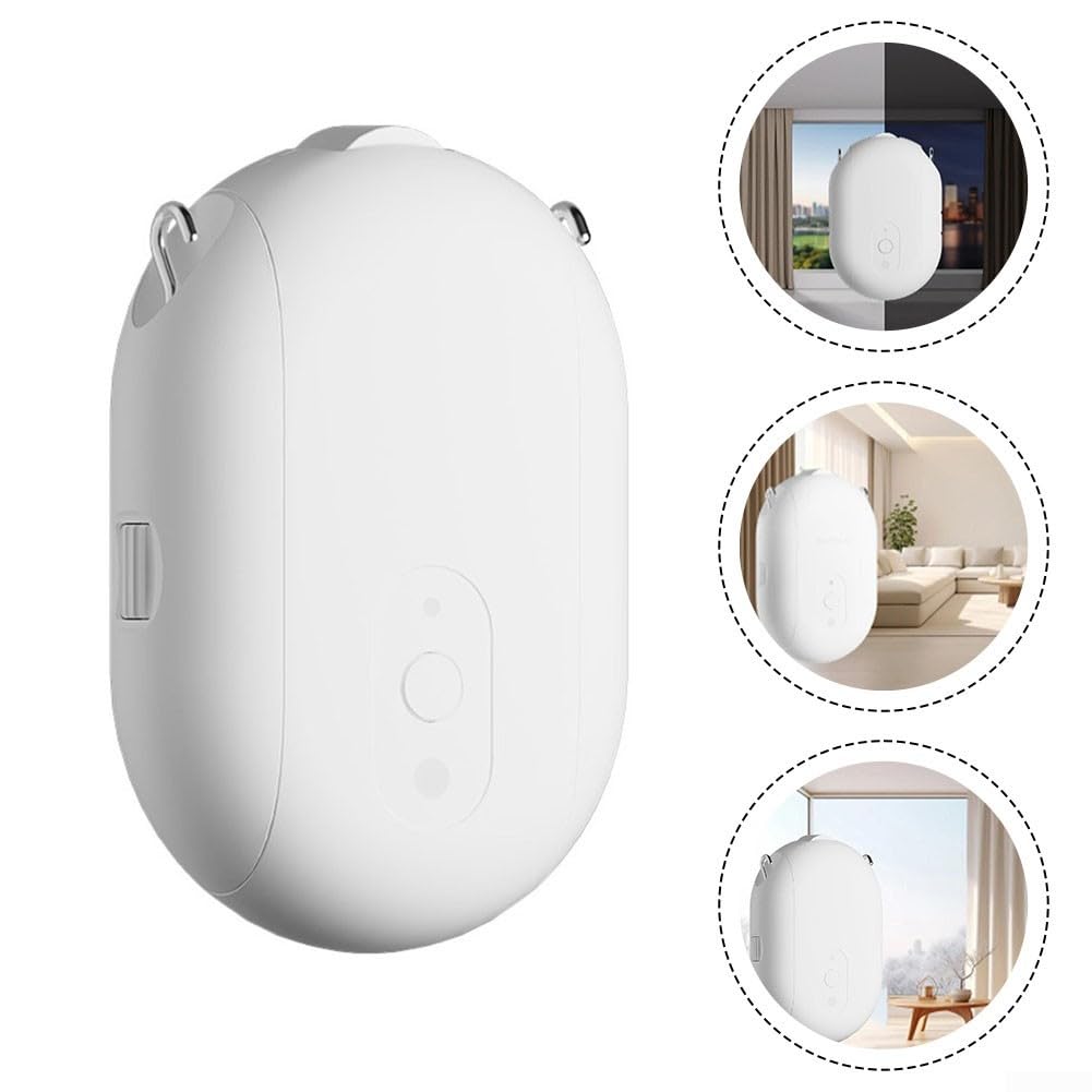 Ouvre-rideau automatique intelligent, contrôle automatisé des rideaux avec robot intelligent WiFi Tuya Intégration sans effort pour systèmes domotiques (tige en L et U)