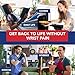 Doctor Developed Wrist Brace - Wrist wrap for Carpal Tunnel Arthritis,Tendonitis, Hand Support - Ideal for Fitness, Weightlifting - Handbook included (1 Pack, Carpal Tunnel)