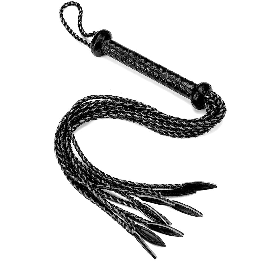 Amazon.com: Tryolove Genuine Leather 9-Tail Whip Collection - Hand