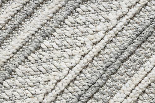Tapis extérieur et intérieur gris résistant pour sol facile à laver - 8