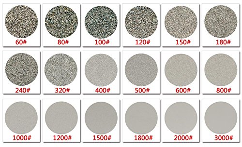 Image of ILOVETOOL 8 inch No Hole Grinding Disc 320 Grit Diamond Lapidary Stone Tools
