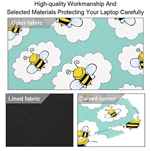 Sacoche ordinateur portable 13 pouces Bees avec bandoulière robuste - 3
