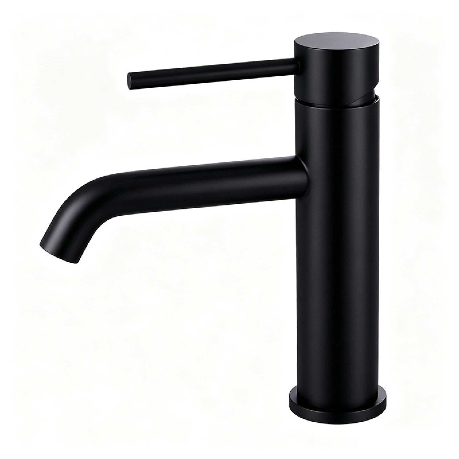 Fanjubei Black Bathroom Washbasin Hot And Cold Water Tap,