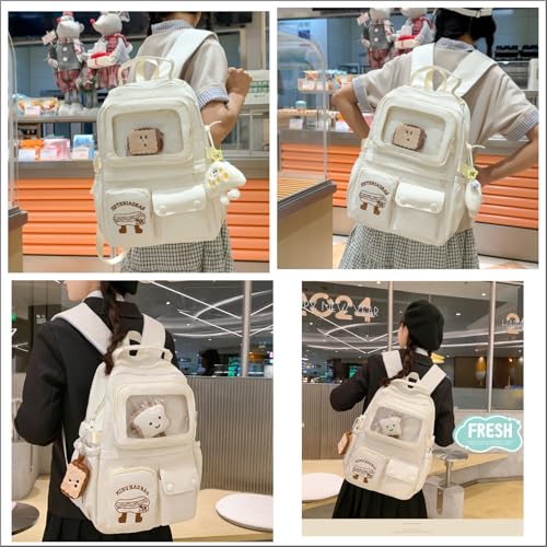 Image of Tinytot 25 Litre, Japanese Korean Style Niche College Students Light weight School bag Women's Travel Backpack