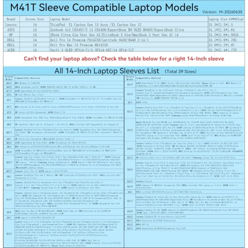 Image of Smatree M41TP Hard Protective 14 inch Laptop Case for HP /Lenovo /DELL /ASUS | Compatible for HP OmniBook 5 /Elitebook X /ZBook Ultra, for Lenovo Thinkpad X1, for DELL Pro 14 /Max 14 /Latitude,Pink(X8038TP)