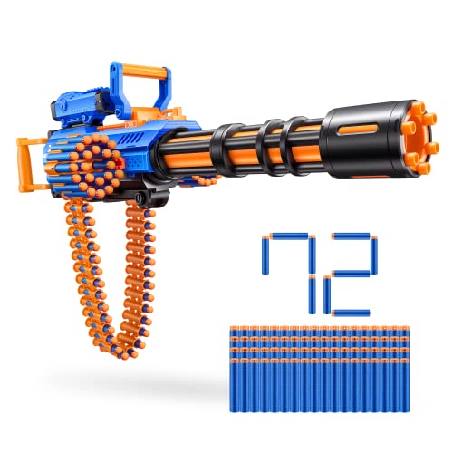 Zuru XSHOT Insanity Motorisierter Gatling Blaster mit Stativständer inklusive 72 Darts