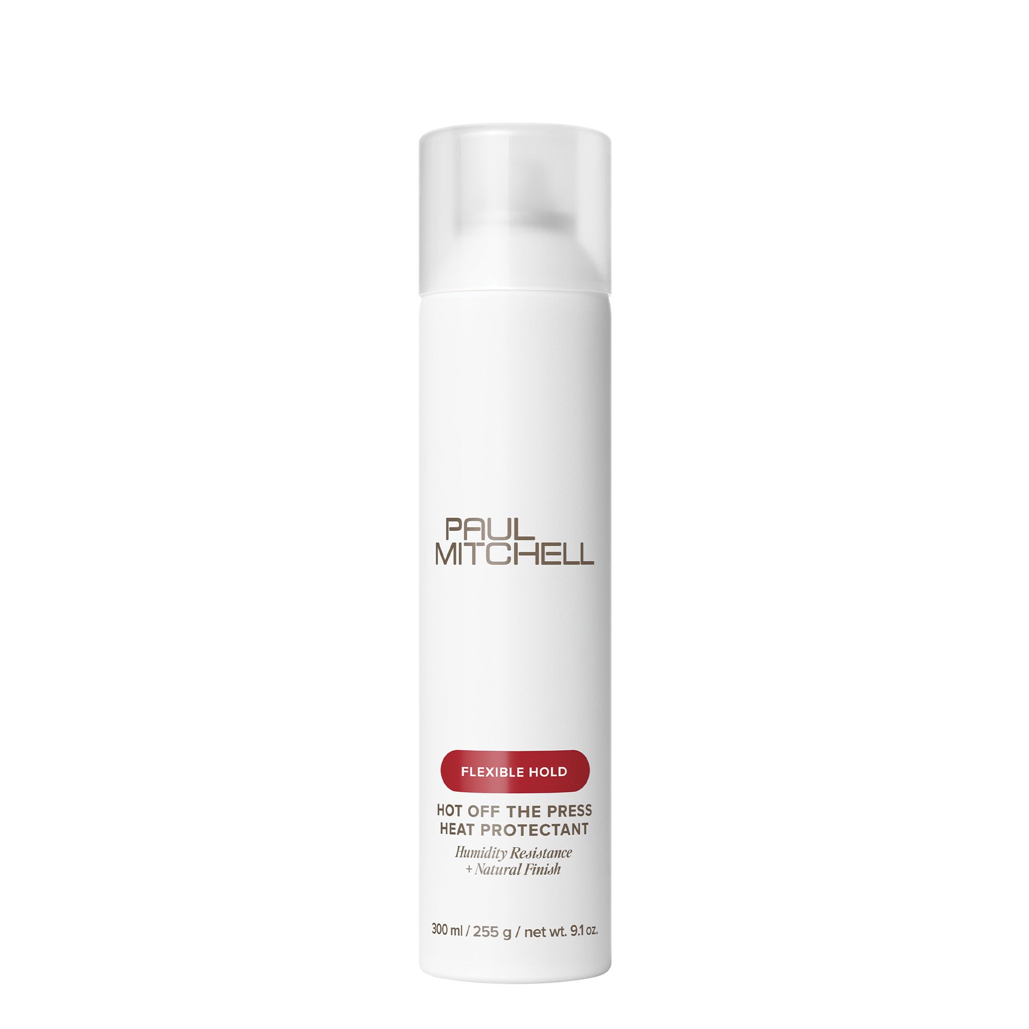 Paul Mitchell Hot Off The Press Heat Protectant, Humidity Resistance, Flexible Hold + Natural Finish, For All Hair Types 9.1 Ounce (Pack of 1)
