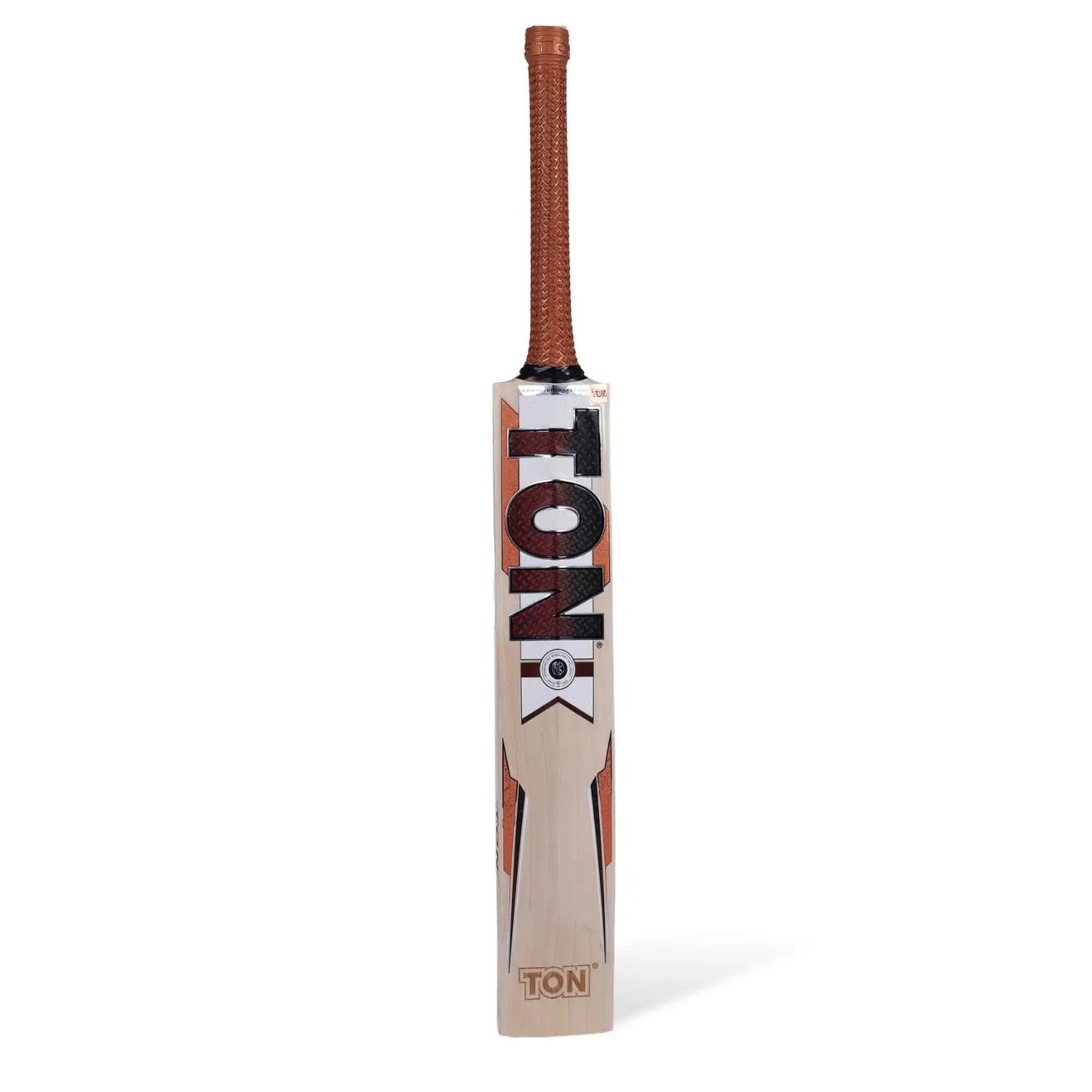 SS Ton Gutsy English Willow Cricket Bat | Short Handle (SH) | Premium English Willow | Thick Edges | Leather Ball Cricket Bat for Adult Players-image-19
