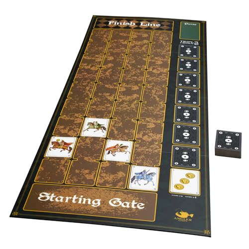 TRIPL3 Crown - Juego de mesa de carreras de caballos miniatura 3