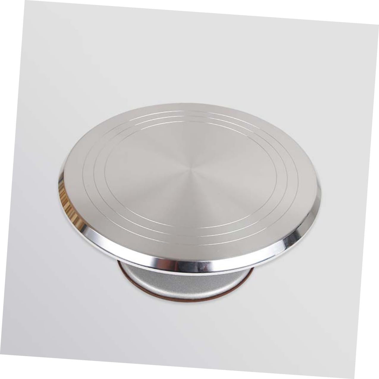e Rotazione a 360 Gradi Design Antiscivolo in Lega di Alluminio 30 Cm per Torta per Decorazione Dolci e Pasticceria
